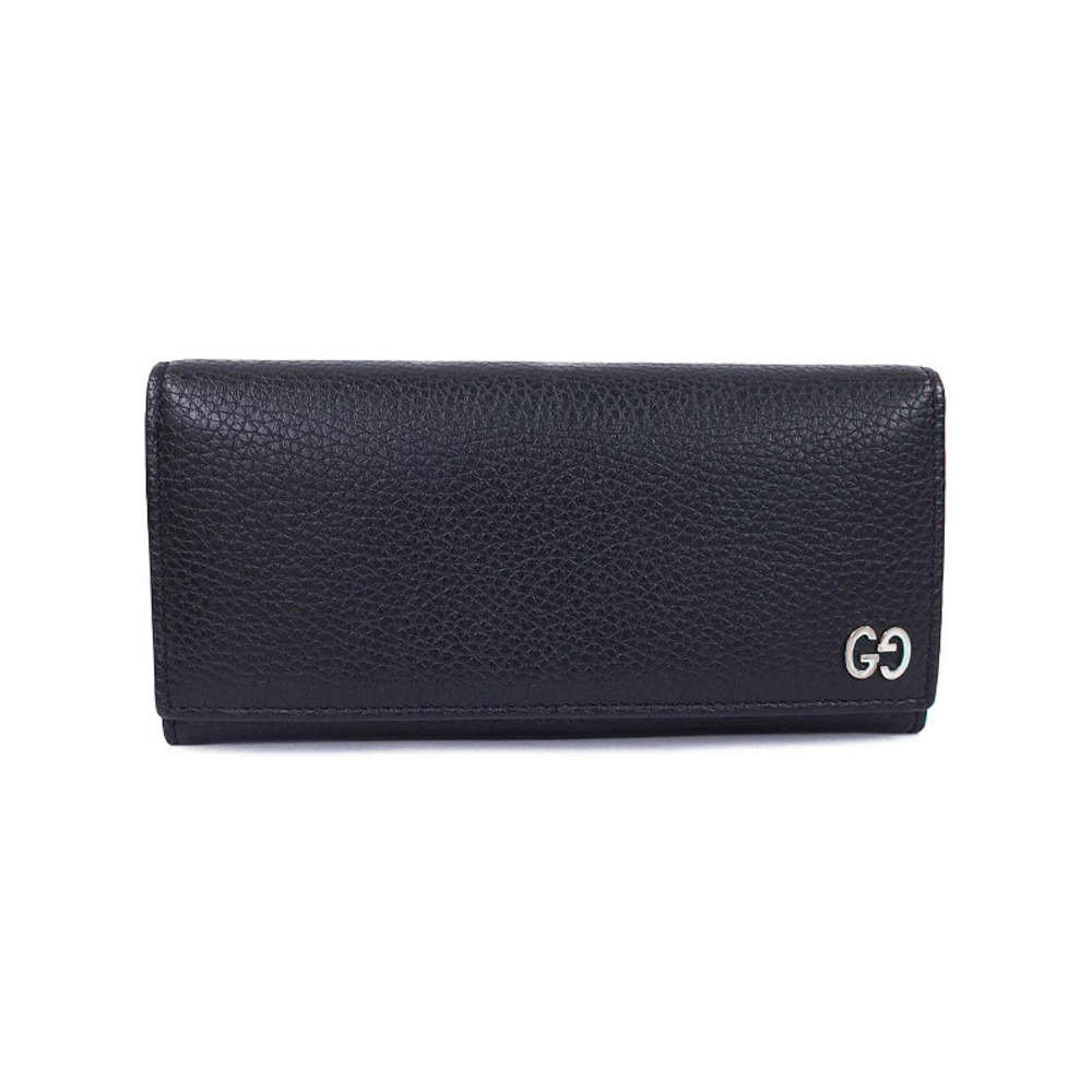 Gucci Leather Long Wallet Bi fold